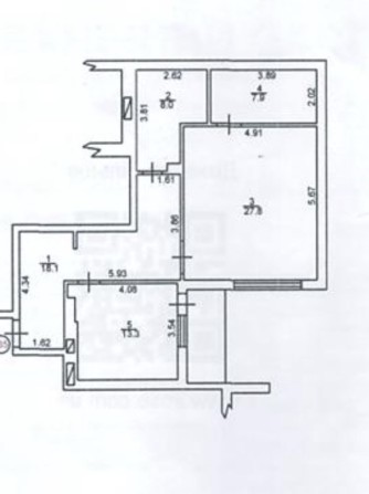 Продаж просторої однокімнатної квартири, 77м2 - фото 1