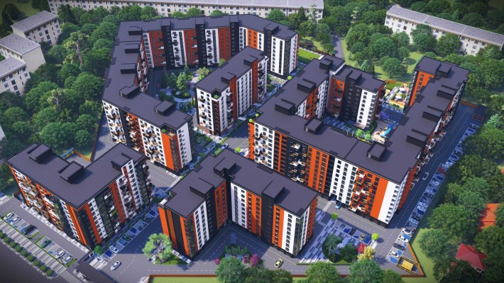 Продаж 1к квартири 47.53 кв. м на вул. Бандери Степана - фото 1