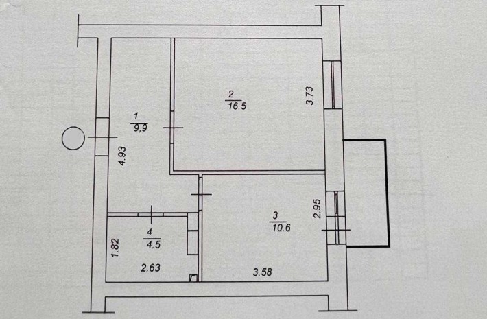Продам в ЖК Скандія 1-к.кв. 43м2. Героїв Крут, 10. Будинок зданий - фото 1