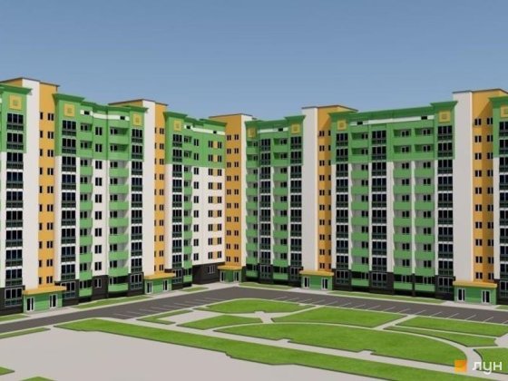 1-кім кв., 41,8 та 44,87 кв.м в ЖК "Зелений масив" Луцьк Луцк