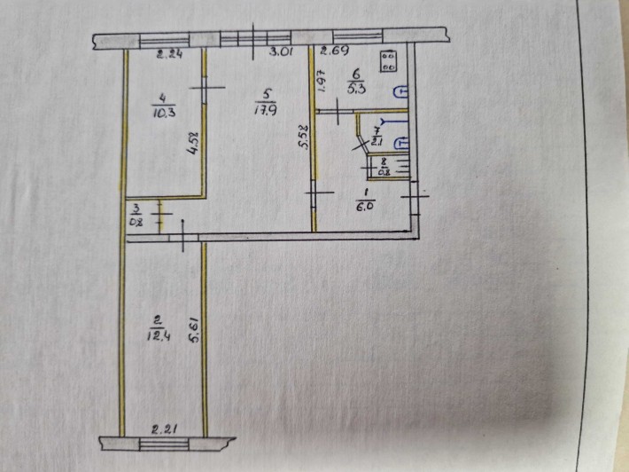 Продаю 3-кімнатну квартиру – затишок у центрі комфорту. Інгулець. - фото 1