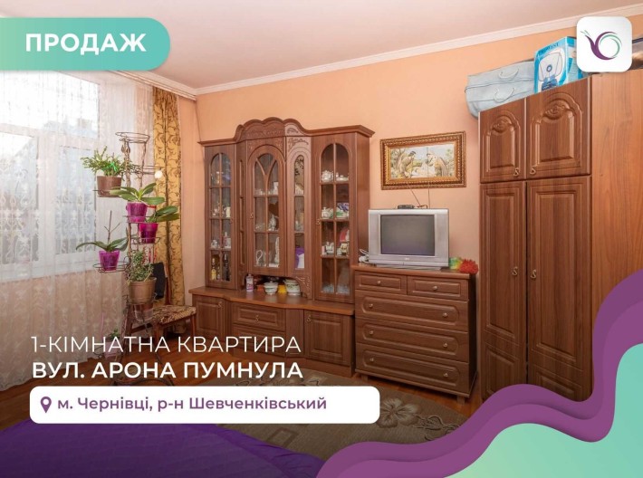 1-к. квартира з гаражем за вул. Арона Пумнула - фото 1