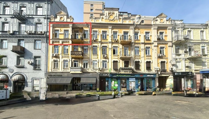 Цетр міста, Бессарабська пл., 7. Видова / фасадна квартира - фото 1