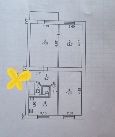 Продам 3к.кв на Космосі, вул. Европейська - фото 1