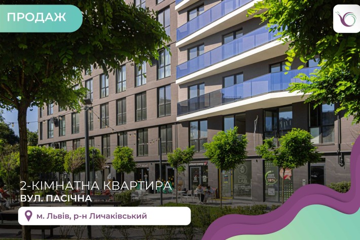 Двокімнатна квартира у ЖК “Тіфані”, вул. Пасічна, 84а — БЕЗ КОМІСІЇ! - фото 1