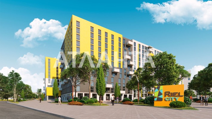 Продаж 1-к квартири  ЖК Ріел Сіті, Залізничний р-н. - фото 1