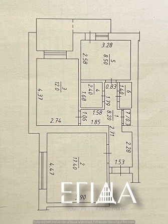 Продаж 2-к квартира 54 кв.м район Гірничого - фото 1