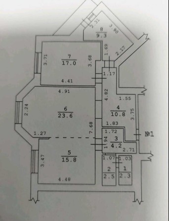 Продам 3 ком  95м  на  ШЕВЧЕНКО пр - фото 1