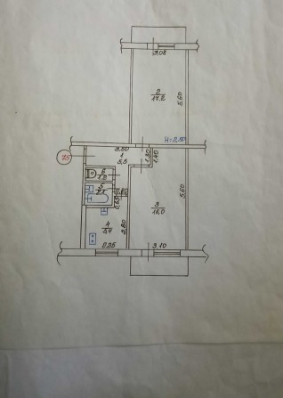 Продам СВОЮ 2-х комнатную квартиру на Салтовке. - фото 1