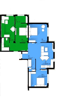 Продам 4-х комнатную квартиру в новом доме. АОГВ. Рассрочка 45 месяцев - фото 1