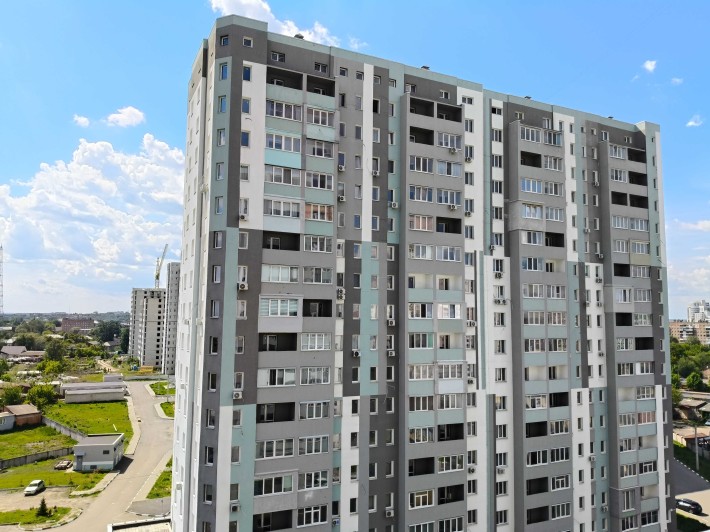 ЖК Левада 2, Продам 2 ком квартиру пл 60м2, этаж 7/16ти! Черновые! A - фото 1