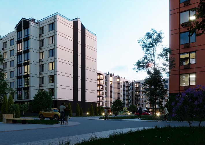 У продажі велика двокімнатна квартира 56,37м² Європейські Липки кредит - фото 1