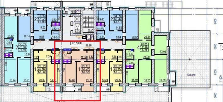 62 м2 ЦЕНТР! ДОМ СДАН! Продам 1 комн. квартиру ЖК Овис, Клочковская AB - фото 1