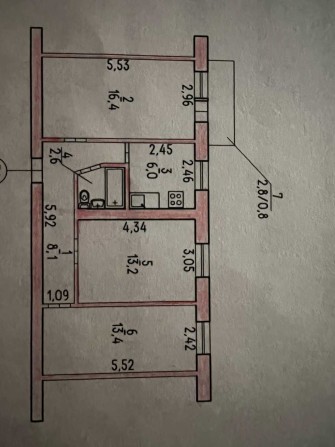 Продаж 3к квартири 60.5 кв. м на вул. Миколаївська - фото 1