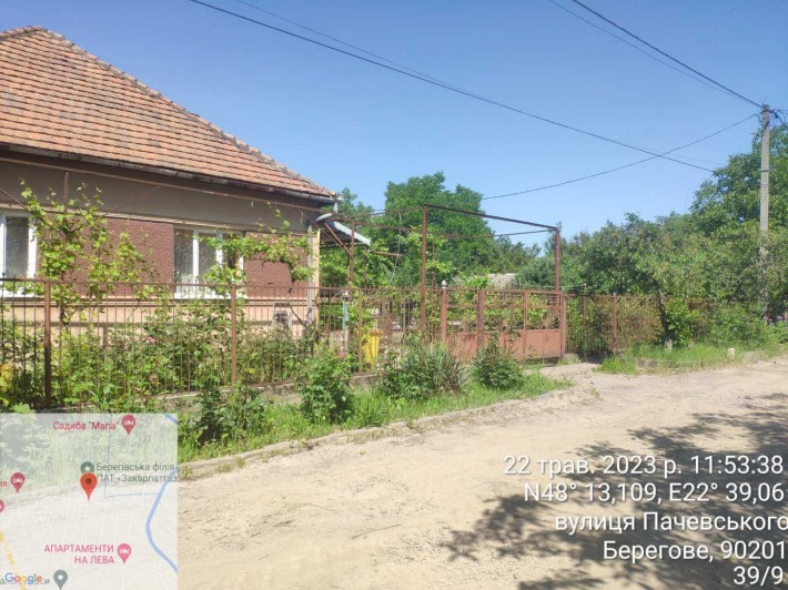 Житл.буд.заг. пл. 79,2.: Закарп. обл., м.Берегове, вул.Пачовського,39 - фото 1