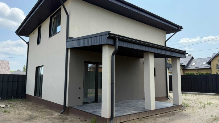 Дуплекс в с.Нове 130м2 під чистову, 3 сотки, вул.Козацька - фото 1