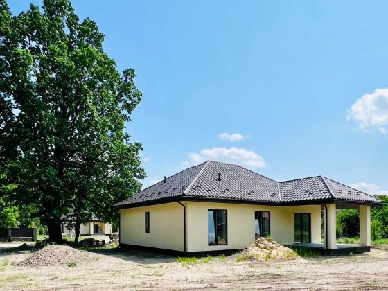 Цегляний дім біля лісу і озера 100кв.м+0,12га. Газ,документи, єОселя Васильков