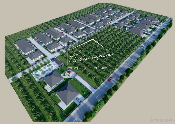 Продаж сучасних будинків від 88 до 96 м². Гостомель. Розтермінування. - фото 1