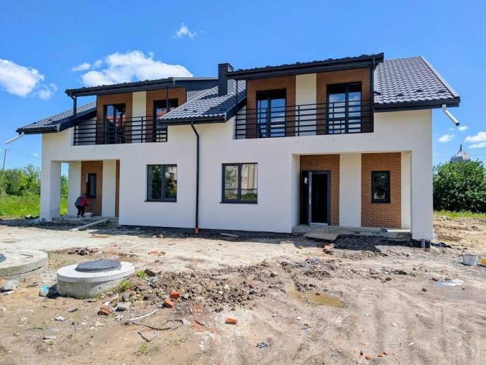 Продаж новозбудованого будинку (дуплекс) по вул. Самбірська - фото 1