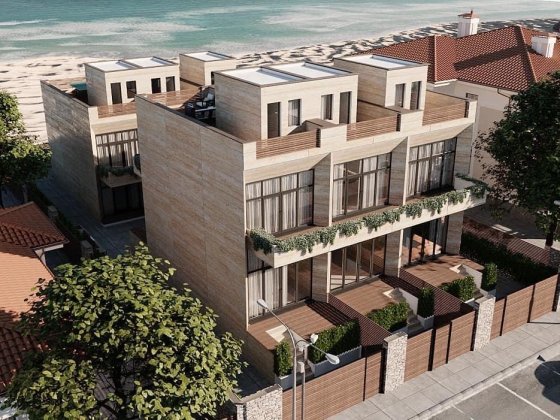 Таунхаус в Грибовке на первой линии моря! Последний из 6! Черноморск