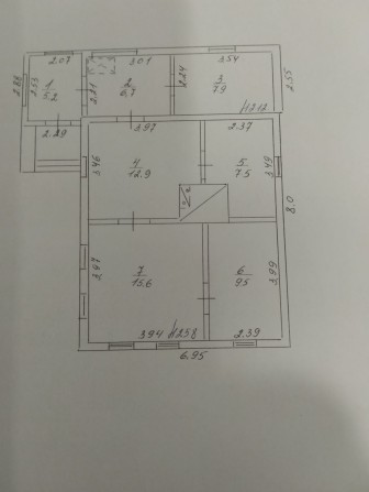 Житловий будинок 65 кв. м - фото 1