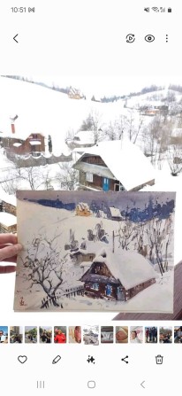 Старенький булиночок в горах - фото 1