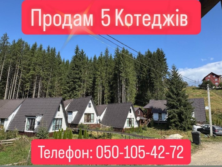 Продам Котеджі в Яблуниці - фото 1