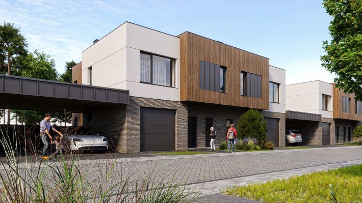 Продається сучасний дуплекс у "Lumin Town", с. Крихівці - фото 1