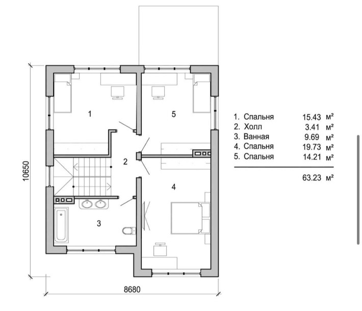 Продам шикарний будинок 134м2 + тераса! Крюківщина, масив Оришки! - фото 1