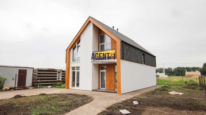 Продаж будинку в стилі БАРНХАУС с. Крюківщині 130 кв.м. - фото 1