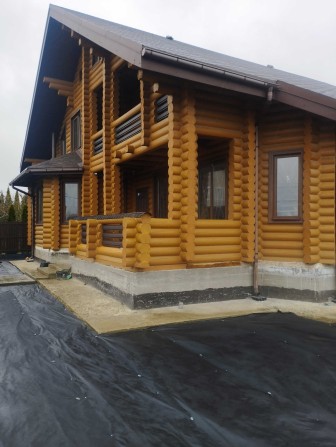 Без комісії. Екобудинок-зруб. Крюківщина, КМ Оришки. вул. Яблунева. - фото 1