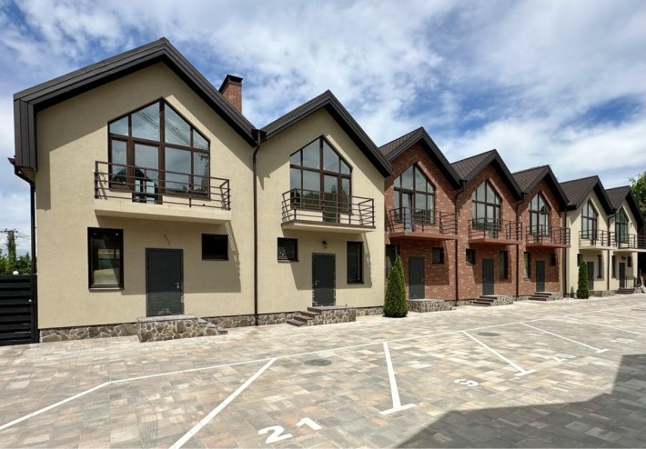 Таунхаус 85-100 m2, эОселя двоповерховий Ходосівка, Лісники без % - фото 1
