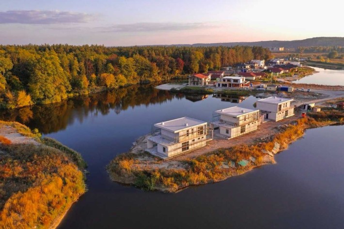 Без %!Будинок у озера, панорамний вид на воду та ліс - фото 1