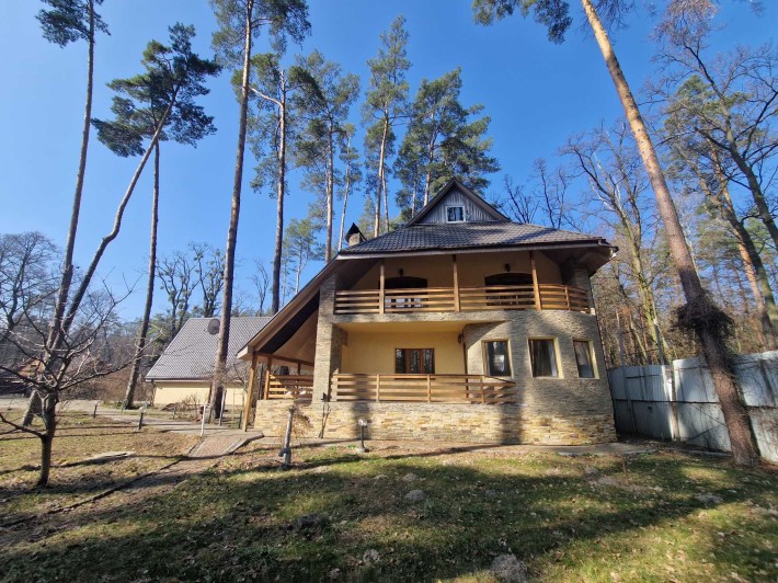 Продаж сучасного будинку  с. Ворзель.
Площа 210 м2
Ділянка 18 сот.. - фото 1