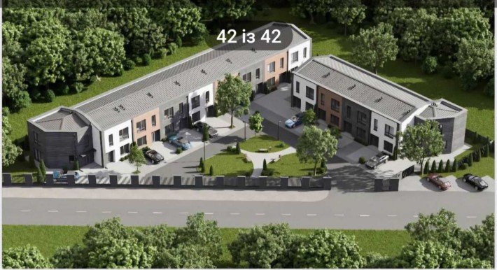 Таунхауси в мальовничому Ворзелі! 4 кімнати, газ. - фото 1