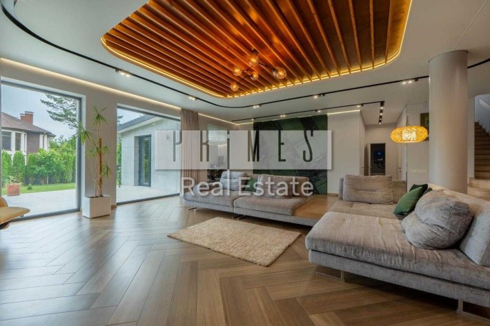 Продаж сучасний будинок 350м2, хайтек, басейн, Гореничі, закрите КМ - фото 1