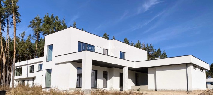 Стильний Hi–Tech будинок 240м² у закритому преміум КМ «Белгравія» - фото 1
