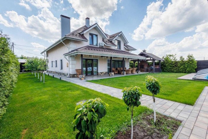 Продажа Дом Крушинка 230 м2 10 соток Бассейн Автономный Бомбоубежище - фото 1