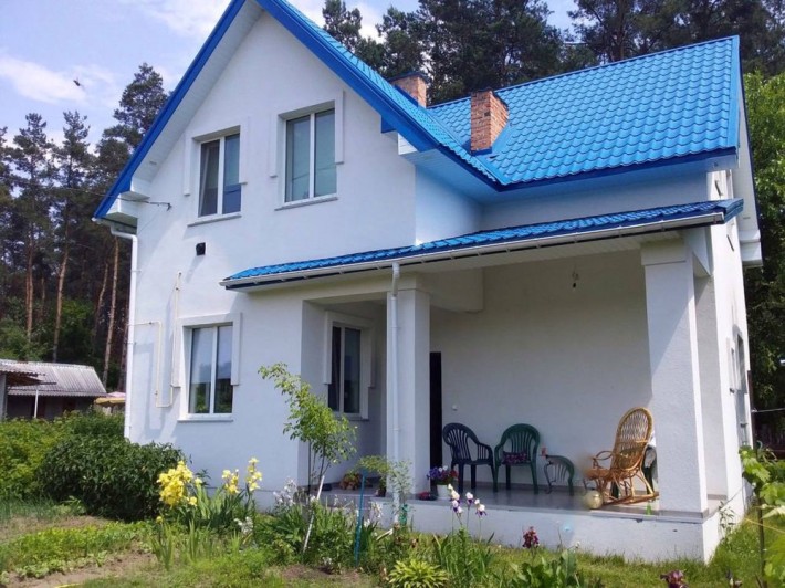 Продаж будинку 122м2, 15 км до Києва, з газом та меблями, сосновий ліс - фото 1