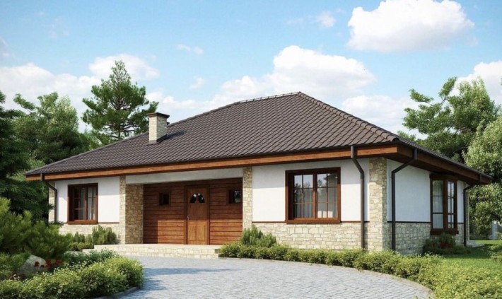 Компактний одноповерховий будинок в затишному місці КМ - фото 1