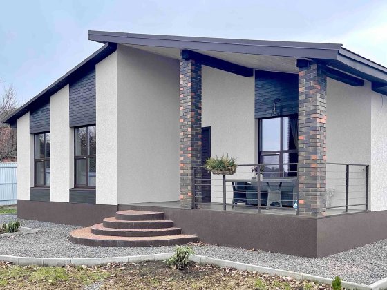 Продам стильный новый дом на  Роменской. Суми