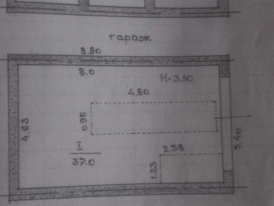 Продаж  гаража в гаражному коператтві Кривой Рог