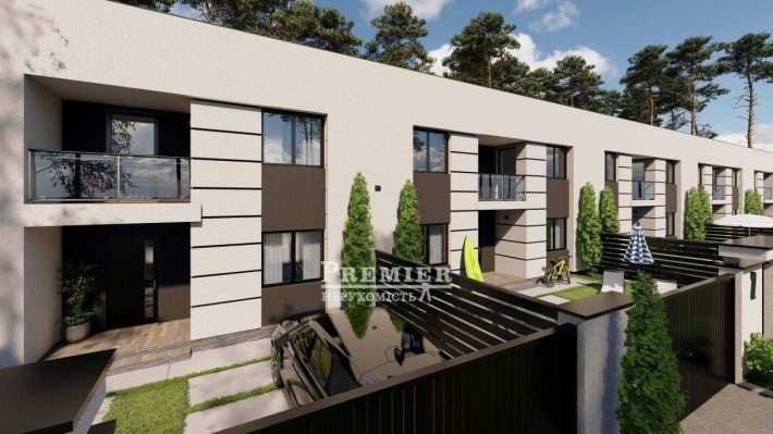 Таунхаус 95м2 + Балкон + Тераса Район 411 батареї id208081 - фото 1