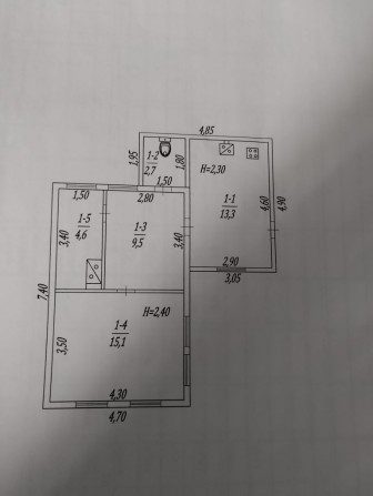 Срочно продам два дома,смежные дворы в 5 мин. от ЖД вокзала - фото 1