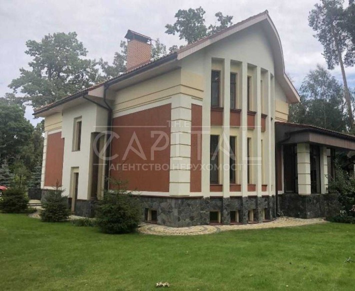 Оренда 6-ти кімнатного будинку в Пуща-Водиця/370м2/22 сотки/3 поверхи - фото 1
