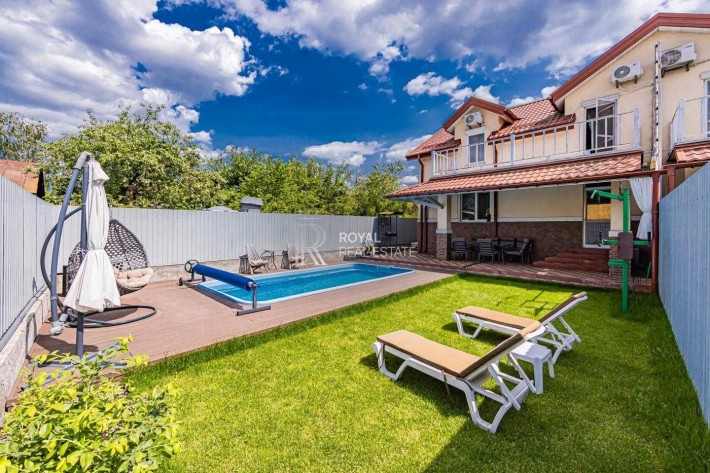 Продаж Дуплекс 110м2 4к 2 поверхи басейн тераса вул. Садова, Святошин, - фото 1