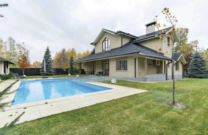 Оренда будинку с басейном Крюківщина 220м2 Гатне - фото 1