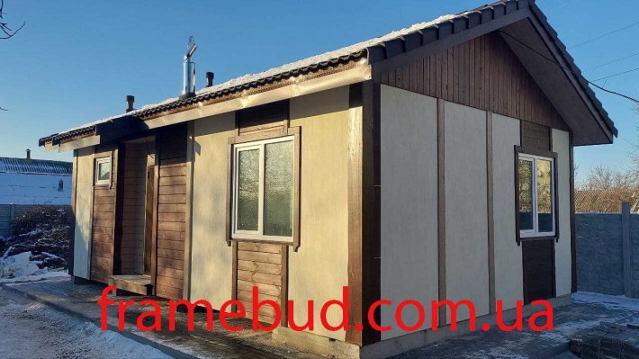 Продаж готового якісного модульного дачного будинку 46 м2 Київ - фото 1