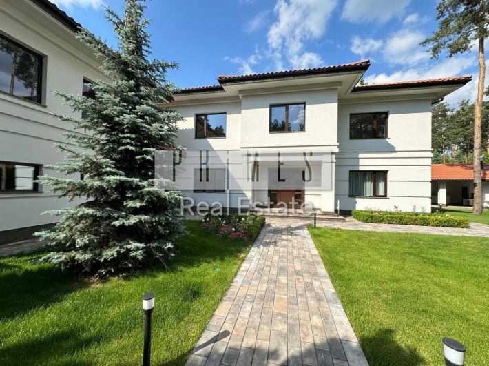 Оренда 5к будинок 530м2 КМ Французький городок, Конча-Заспа, Козин - фото 1