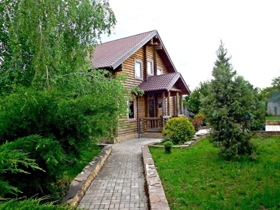 Дом-сруб Правый берег-поселок Солнечный